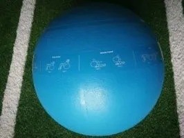 PVC Fitness Exercise Weighted Medicine Balls Easy Grip Oem
