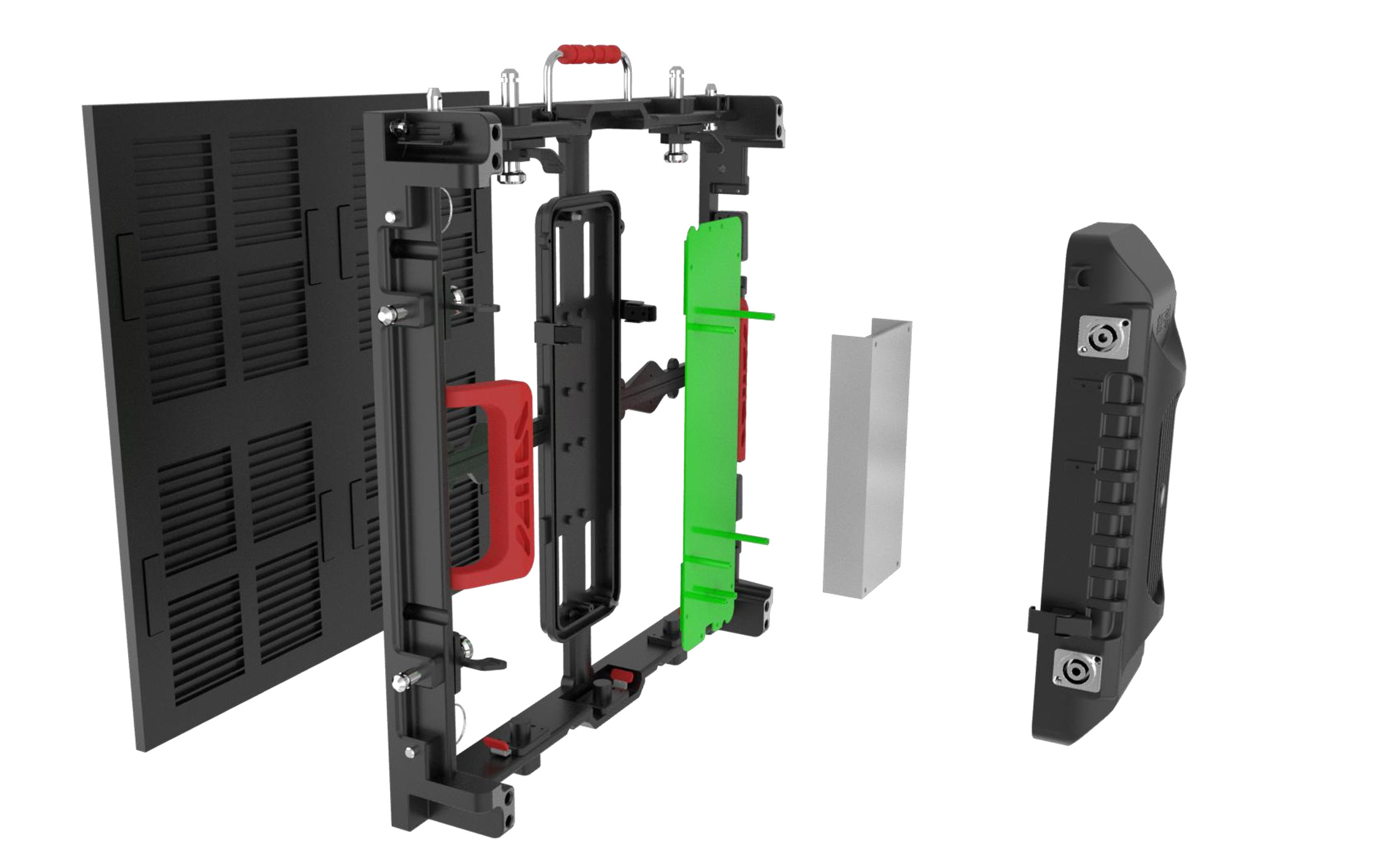 HD Full Color SMD Curved Led Display Panel Rental P2.97 P3.91 P4.81