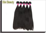 Brazilian Virgin Human Hair Bundles Natural Black Silky Straight Unprocessed