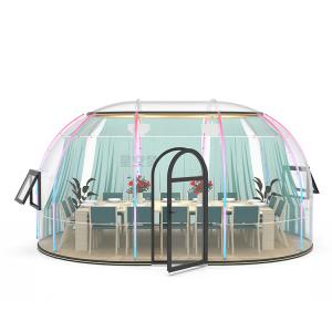 Quality Length 4m Igloo Bubble Tent Anti Noise Transparent Igloo Tent wholesale