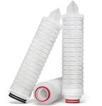 0.45 Um Glass Fiber Filter / 30'' Water Filter Cartridge For Pre Filtration