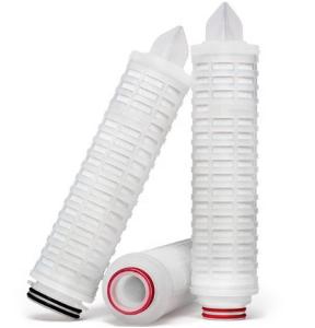 0.45 Um Glass Fiber Filter / 30'' Water Filter Cartridge For Pre Filtration