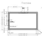 PCT 21.5 inch Projected Capacitive Touch Screen , Capacitive Touchscreen