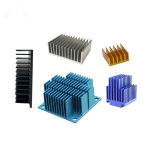 Quality Sturdy Aluminum Extrusion Heat Sink For LED Lights Precision Parts wholesale