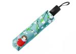 21 Inch Automatic Travel Umbrella Small Fresh Men And Women Double Fold Umbrella