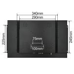 Open Frame Industrial Panel PC , Embedded Touch Monitor 21.5 Inch 21 Inch 22
