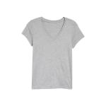 Hot Sale Summer Casual Workout Deep V neck Pure Cotton Short Sleeve Women T