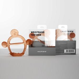 Quality Tasteless No Indentation Baby Wristband Teether wholesale
