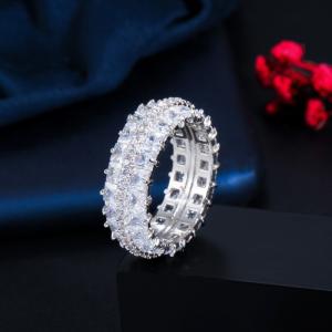 Quality Famous Women Ring Solid 925 Sterling Silver CZ Stone bague anel bijoux Jewelry Accessories Vintage Rings wholesale