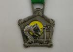 Durable Custom Sports Medallions , Promotional Awards Ribbon Running Race Medals