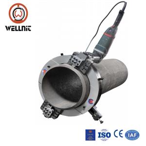 Quality Fast Power Pneumatic Pipe Cutting Beveling Machine , Pneumatic Pipe Cutter wholesale