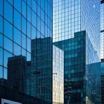 Office / Residential Glass Curtain Wall Soundproof Custom Clear Glass Facade