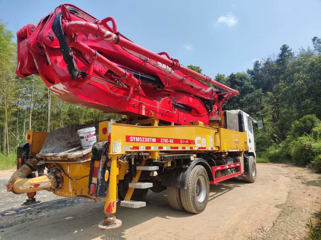 2020 SA Ny 37m Used Concrete Pump Truck Concrete Boom Pump Heavy Equipment Truck Mounted Pump