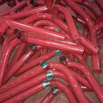 1.0mm Wall Lacrosse Training Equipment Red White Lacrosse Corner Targets