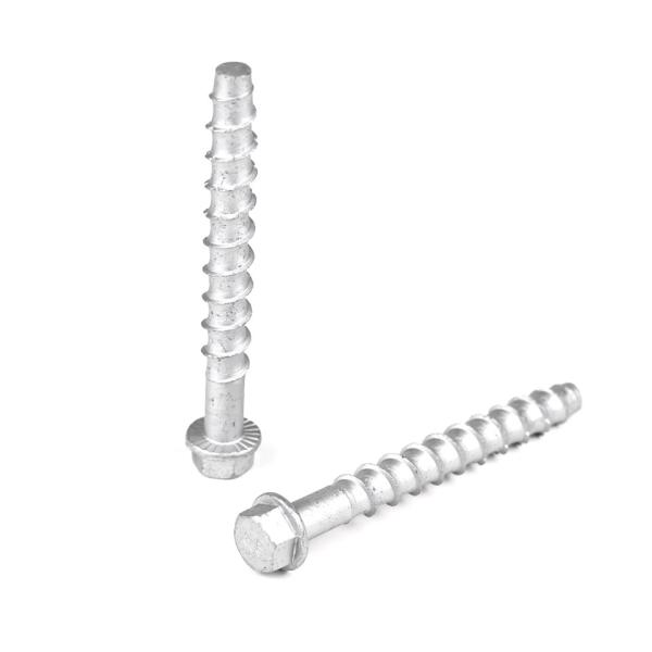 100mm Flat Head M10 Concrete Screws for Strong and Secure Traffic Sign