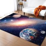 Starry Sky New Cartoon Big Carpet Source Wholesale Feather ins Style Bedroom