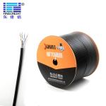 Outdoor Copper Communication Cable , Black Cat5e Network Cable Cat 5e FTP/Cat 5e