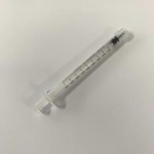 Quality Far Infrared Disposable 1ml Luer Lock Syringe With Needle wholesale