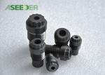 Hard Alloy Cross Goove Thread Nozzle / Strong Cemented Carbide Nozzle