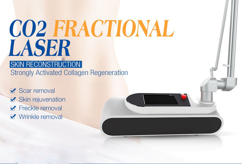Dioxide 60W Portable CO2 Fractional Laser Machine 10600nm Anti Puffiness