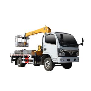 Quality Aerial work truck with telescopic boom wholesale