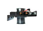 Adjustment Metal Duct Zone Dampers Galvanized Sealed Pneumatic Blast Gates