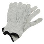 Grey Carbon Fibre 40D Silver Conductive Gloves