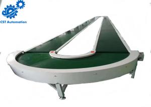 Quality High Strength 180 Degree Belt Conveyor , 180° Curve Powered Belt Conveyor wholesale