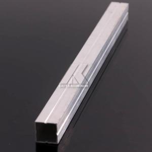 Quality CNC 6000 Series Aluminium Tube Profiles Silver High Precision Customize Length wholesale