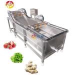 Industrial Food Vegetable Washing Machine with 600 KG Capacity and Air Bubble