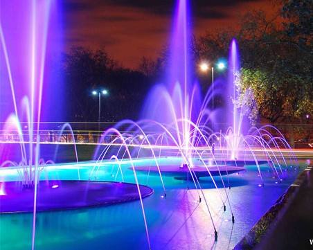 Granite Swimming Pool Jumping Jet Fountain High Spray