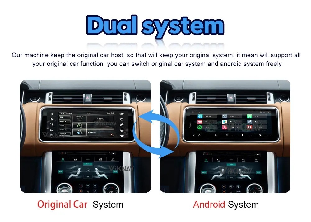 For 2013-2017 Range Rover Sport L494 12.3 Inch screen Head Unit Navigation Multimedia DVD Player Wireless Carplay 4G BT