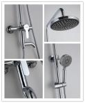 Contemporary Brass Single Handle Tub And Shower Faucet , Superior Performance