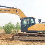 Earthwork 305VS Used Hyundai Excavators 1.44m3 Bucket 30 Ton Excavator
