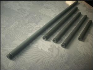 Quality 28 MM Black Sic Thermocouple Ceramic Protection Tubes Ceramic Tube Shock Resistance wholesale