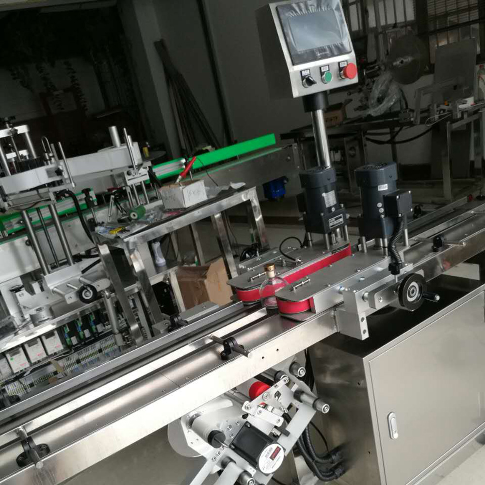 YIMU Packaging Machine Carton Box Corner Warp Labeller Flat Surface Pasting Labeling Machine