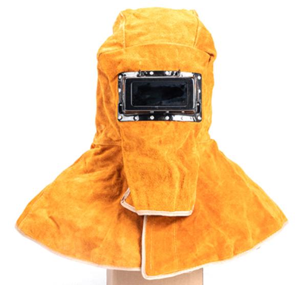 Cheap Automatic Welding Helmet Argon Arc Head Mounted Cowhide Welding Mask for sale