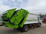 Engine Capacity 4500ml Special Purpose Truck Vehicle With 1.2cbm Rubbish Bin