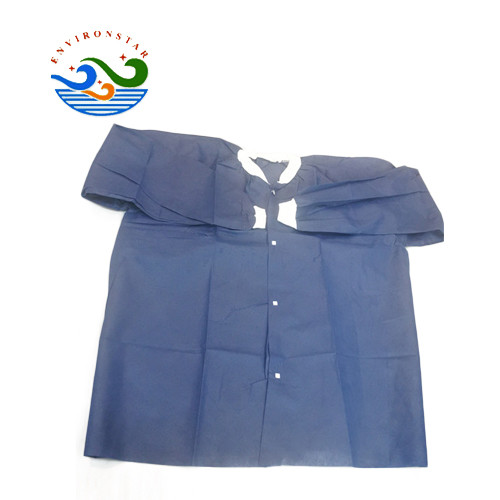 FDA Soft Pp Pe Disposable Isolation Gowns Open Back