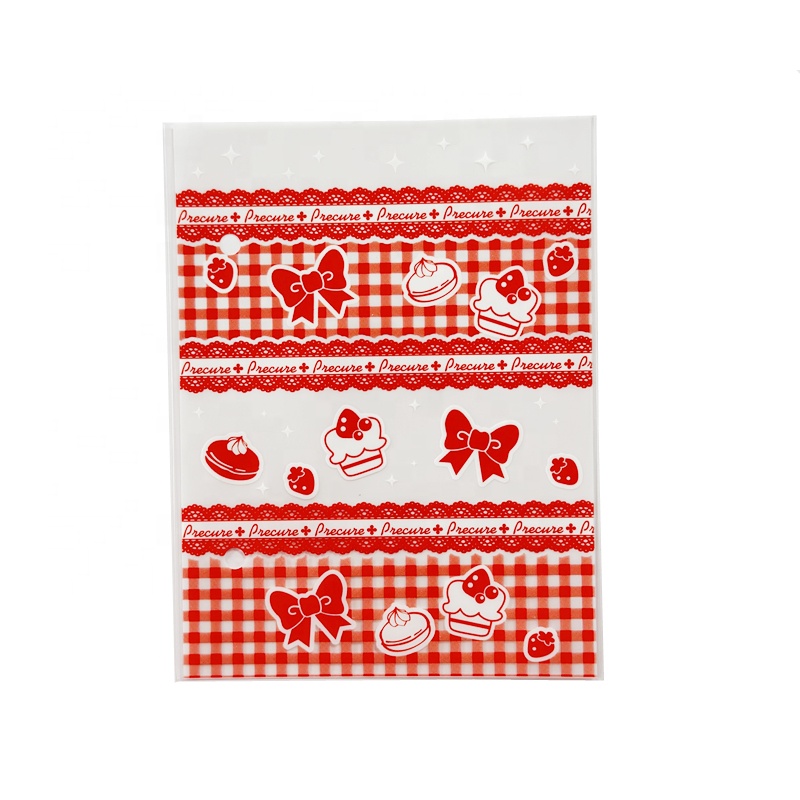 Valentines Day Candy Bag Party Favors Clear Cellophane Treat Bags With Adhesive Seal
