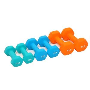 Quality Hexagon Fitness Neoprene Dumbbell Ladies 5kg wholesale