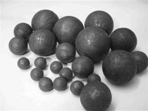 Quality Manganese Grinding Steel Balls 60HRC - 65HRC 2J/CM^2 wholesale