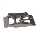 Iron Plated Chrome Pet Buckles Zinc Alloy 1'' 1/4''
