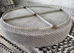Quality Plain Weave Round York 431 Demister Stainless Steel Mesh Pad wholesale