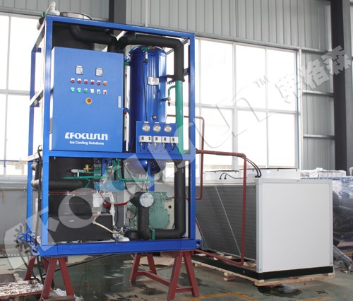 5 Ton Ice Tube Making Machine with Refcomp Compressor and Video Outgoing-Inspection