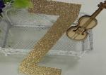 Letters Z Die Cut Large Glitter Foam Letters 300gsm Glitter Paper For Card