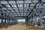 ISO9001 Prefabricated Light Steel Structure Building Construction Metal Workshop