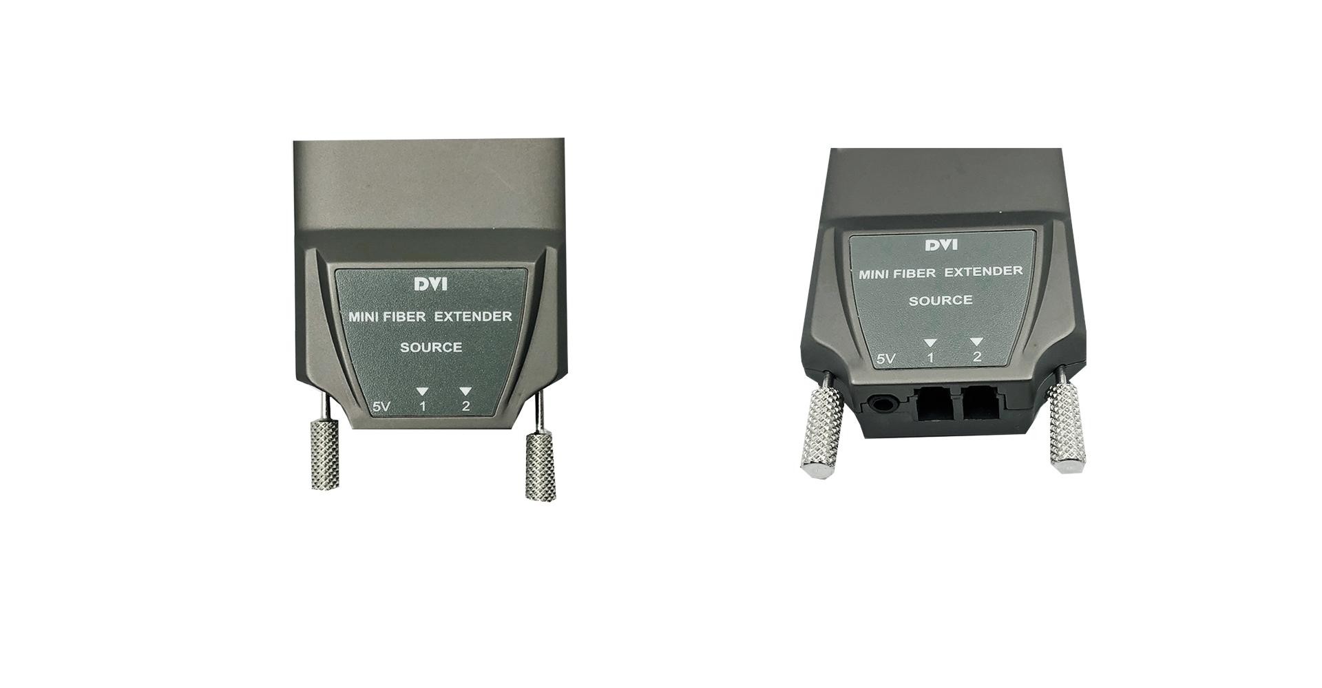 DVI Extender via Fiber optic cable transmitter and receiver-DVI to Fiber Extender(2K)