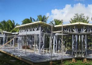 Quality AS / NZS 4600 Resort Overwater Bungalow For Family House / Villa wholesale