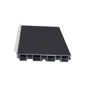 Quality 24cm Modern Design Plinth Baseboard Aluminum Channel for Wall Mounted Cabinet Design wholesale